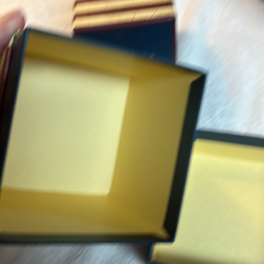 Warren Kimble stackable boxes. Colonial flag design. Rare find. - Picture 3 of 7